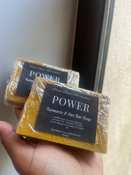 "POWER" Turmeric & Oatmeal Soap