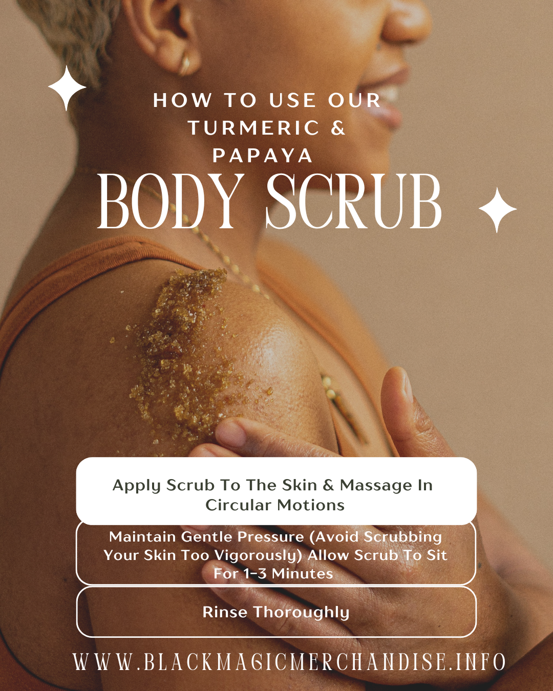 "Master Mix" Turmeric & Papaya Scrub