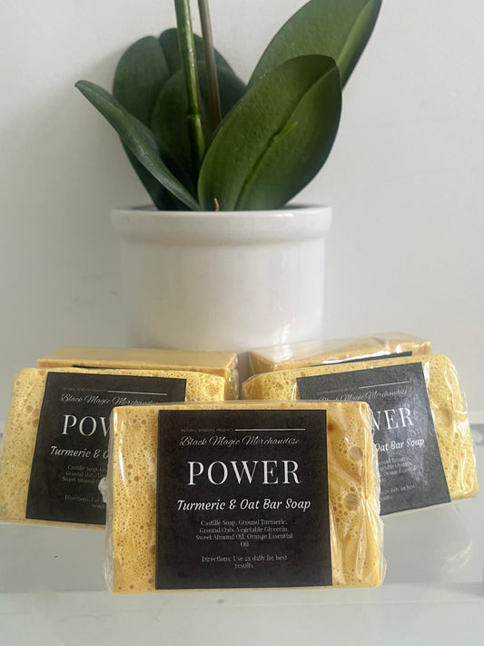 "POWER" Turmeric & Oatmeal Soap